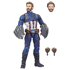 Фигурка Мстители Легенды Марвел 15 см Капитан Америка AVENGERS MARVEL LEGENDS F0185