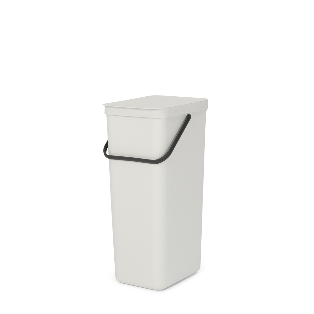 Встраиваемое мусорное ведро Sort & Go (40 л), Светло-серый, арт. 214424 - фото 1