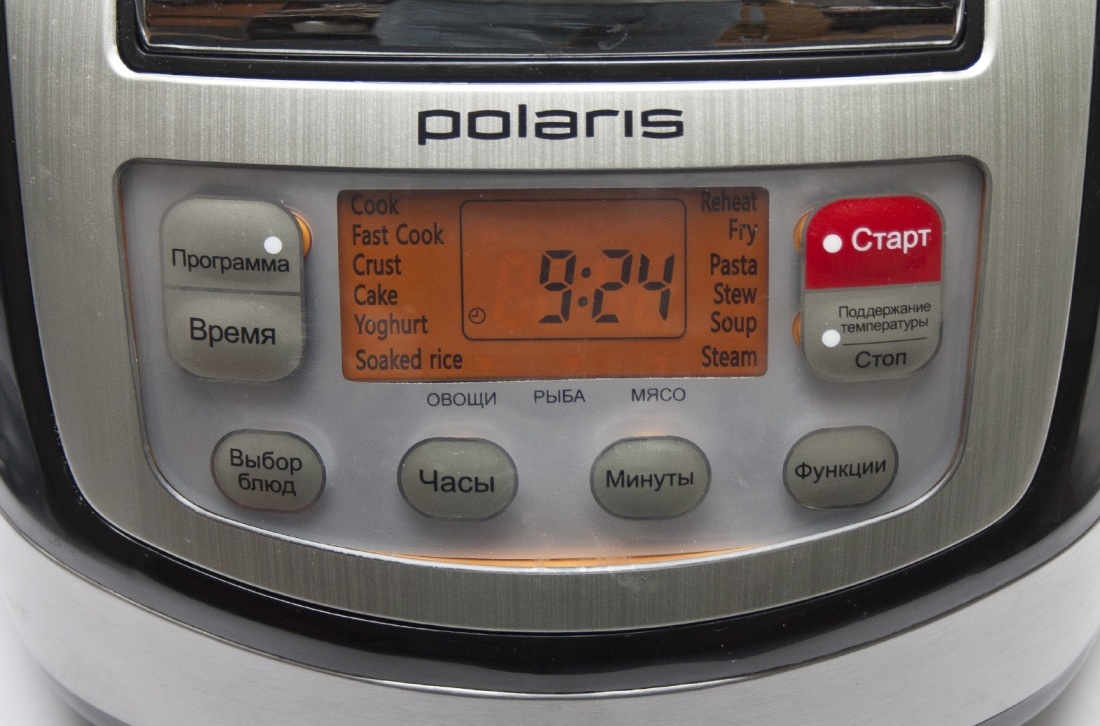 Мультиварка Polaris PMC 0512AD — описание, функции и режимы, отзывы.