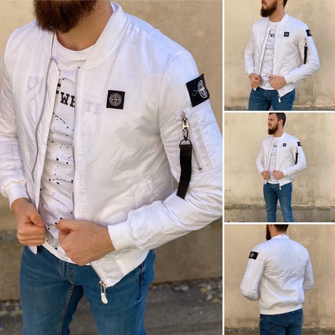 Куртка stone island 334714white