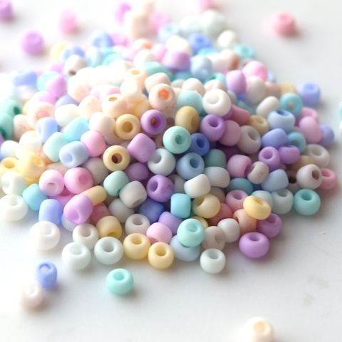 Бисер чешский Zlatka 1010 микс маракун, размер 8/0