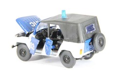 UAZ-469 DPS traffic police (white/blue) Agat Mossar Tantal 1:43