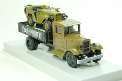 ZIS-12 Rear-front! GAZ-67 in body LOMO-AVM 1:43