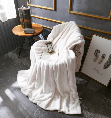 Плед 160х220 Sofi De MarkO Анабель белый