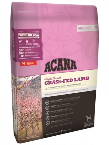 Acana Grass-Fed Lamb корм для собак всех пород и возрастов (ягненок) 6кг