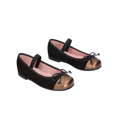 Туфли Pretty Ballerinas Black Bronze