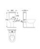 Grohe BauCeramic 39436000 Бачок для унитаза напольного
