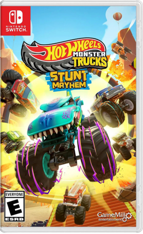 Hot Wheels Monster Trucks Stunt Mayhem (картридж для Nintendo Switch, полностью на английском языке)