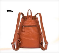 Женский кожаный рюкзак SAC Design Black