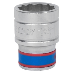 KING TONY (433020M) Головка торцевая стандартная двенадцатигранная 1/2", 20 мм