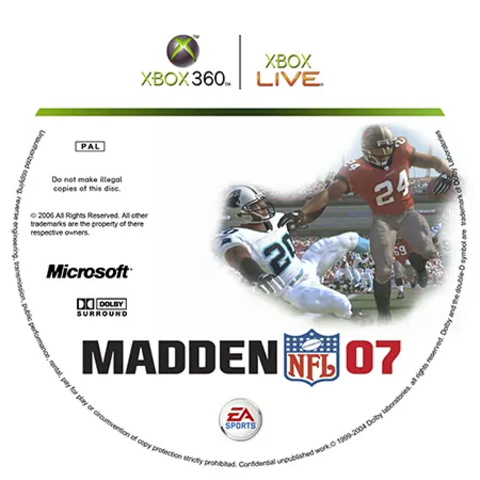 Madden NFL 07 [Xbox 360]