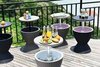 Стол пластиковый мини-бар Tagliamento Belle Cool Bar, тортора