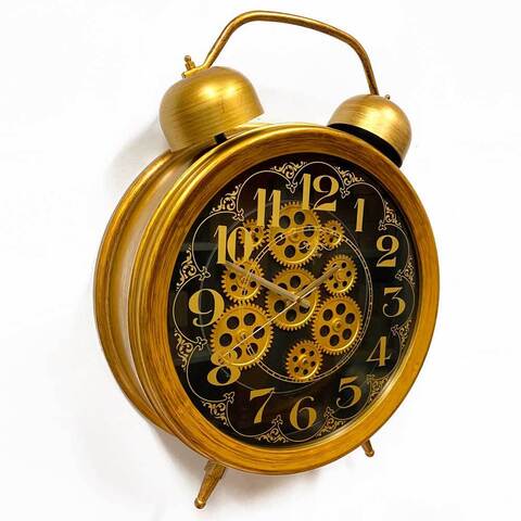 Настенные часы с шестеренками CRK-600-03 Galaxy