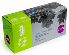 Картридж лазерный Cactus CS-CLT-C506LV голубой (3500стр.) для Samsung CLP 680/CLX 6260/6260FD/6260FR