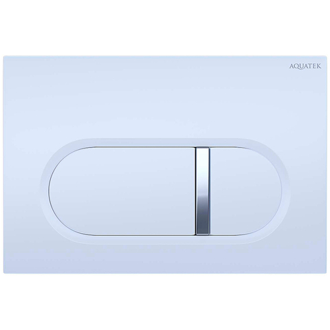 Aquatek KDI-0000042 KDI-0000042 (016A) Панель смыва Белая (клавиши прямоугольные)