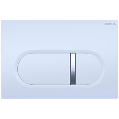 Aquatek KDI-0000042 KDI-0000042 (016A) Панель смыва Белая (клавиши прямоугольные) фото