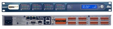 аудио-матрица без процессора, шасси. BLU-link, CobraNet.