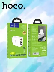 Зарядное устройство C102A QC3.0 4USB порта 28,5 Вт