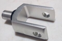 Переходник для Моно амортизаторов серебряный 30мм / 1шт.