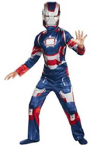 Детский костюм Железный человек Патриот — Iron Man Patriot