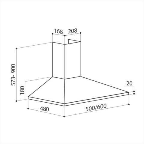 Вытяжка Basic 600 Black