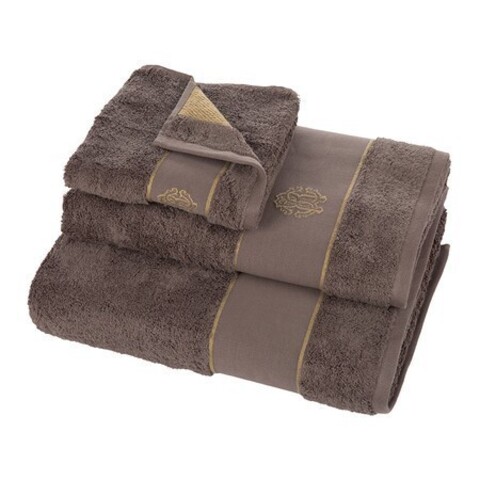 Набор полотенец 3шт Roberto Cavalli Gold New 833 caffe