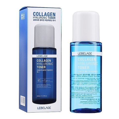 Lebelage Collagen Hyaluronic Toner Тонер для лица увлажняющий с гиалуроновой кислотой и коллагеном