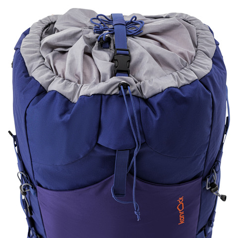 Картинка рюкзак туристический Kanrock Charger 75+15 Deep Blue/Blue - 14