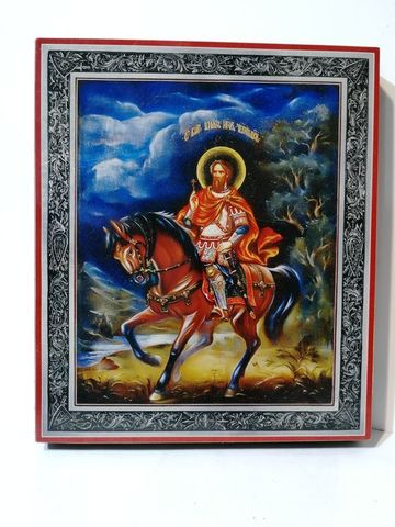 Икона святой Игорь Черниговский на дереве на левкасе мастерская Иконный Дом