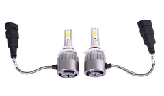 Комплект LED ламп головного света C6 HB4, 12v (вентилятор)