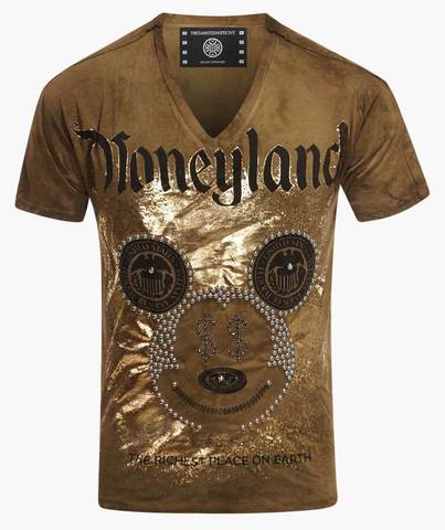 The Saints Sinphony | Футболка женская FEDERAL RESERVE MOUSE Brown TS2952 перед