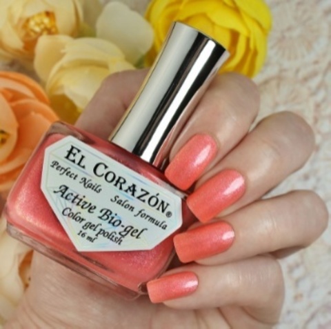 El Corazon 423/2037 active Bio-gel Shimmer коралл