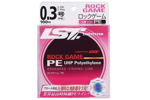 Шнур плетеный Linesystem Rock Gaмe PE #0,3 (0,09мм) 100м pink