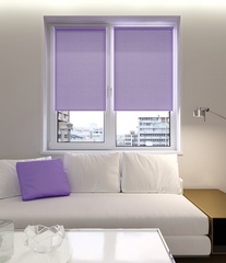 Рулонные шторы Декор Сиреневый