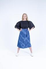 Джинсовая юбка