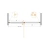 Cezares URBAN-B-12-150-C-CR Душевая дверь