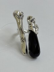 Лава (кольцо из серебра)