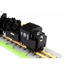 Мини-конструктор Nanoblock (Наноблок)"Паровоз", 800 элементов