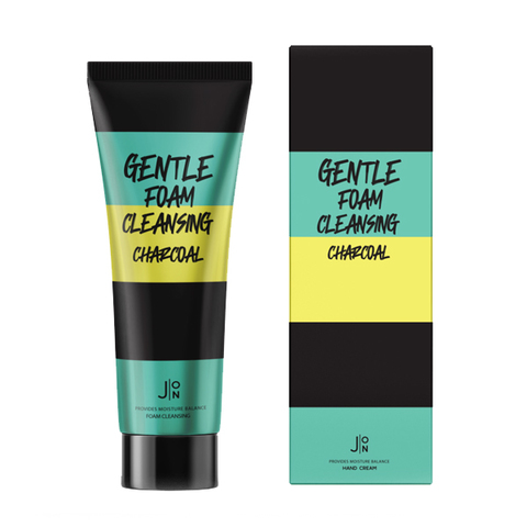 J:ON Пенка для умывания УГОЛЬ Gentle Foam Cleansing Charcoal, 100 мл