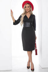 Платье "Гералина" (черное) П9089 LT Collection