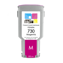 Картридж ITSinks для HP 730, P2V69A, Magenta 300 мл HP DesignJet T1700dr PostScript, DesignJet T1700 PostScript, DesignJet T1700, DesignJet T1700dr
