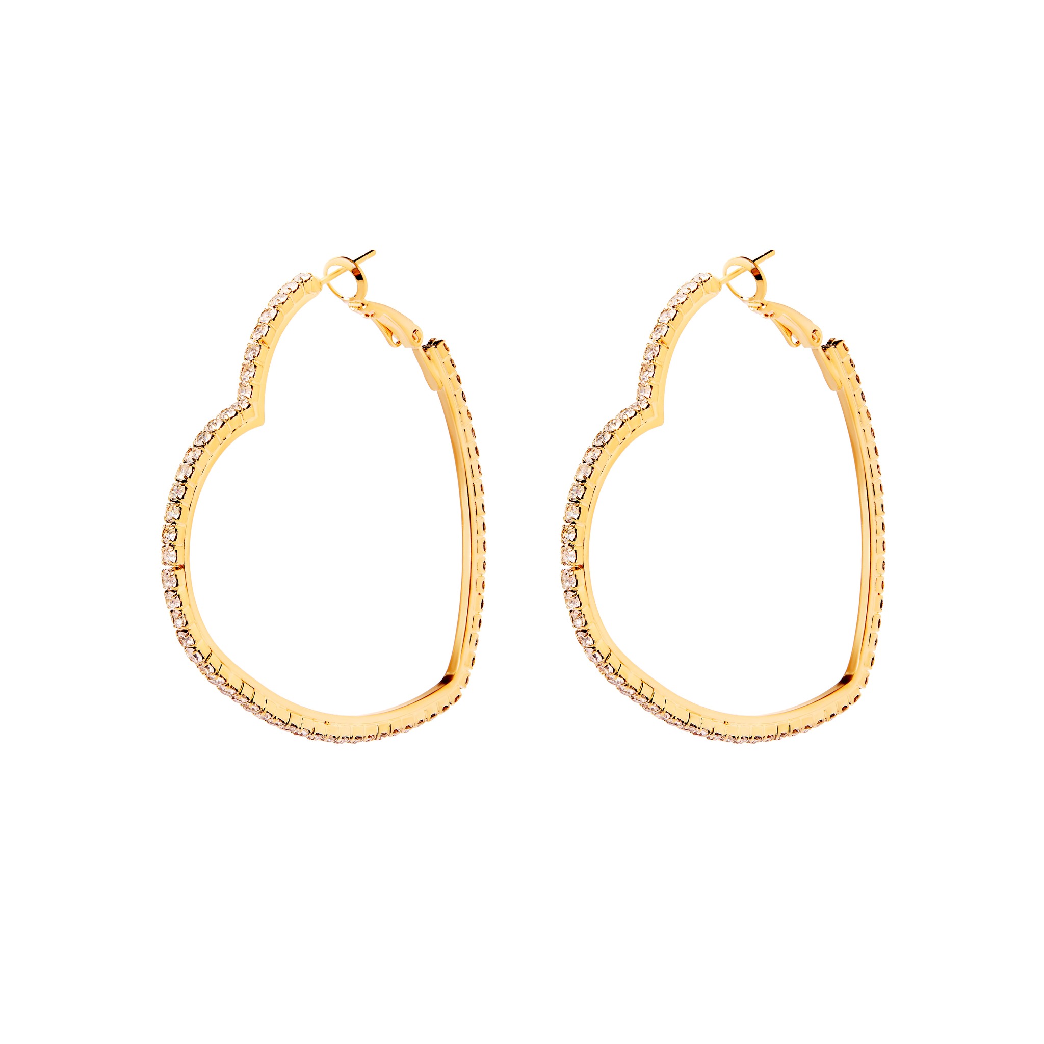 

Серьги Dainty Heart Earrings – Gold