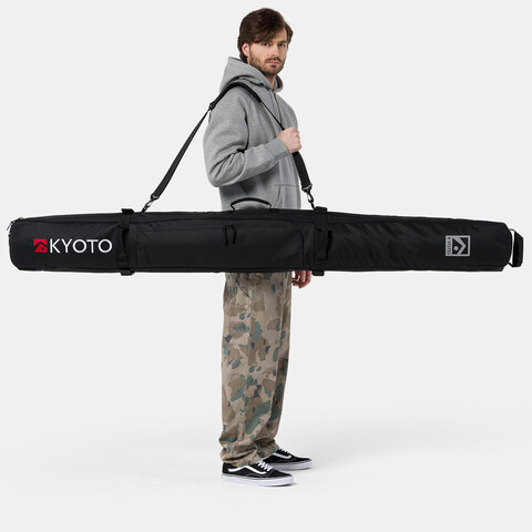 Картинка чехол для горных лыж Kyoto Cube Skiboard Bag No Roll Black - 11