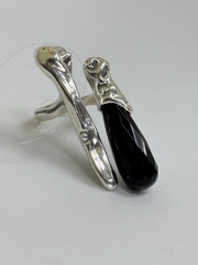 Лава (кольцо из серебра)