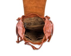 Женский кожаный рюкзак SAC Design Black