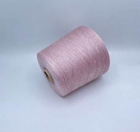 Industria Italiana (пр.Италия),art- Frizzante 3500 м/100гр, 70%Вискоза, 15%Металлик(Люрекс), 15%Полиамид, цвет-Розовый(48/701). арт-35952