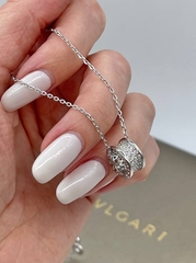 25740- Кулон (колечко-шарик) на цепочке из серебра