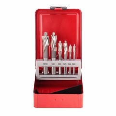 Набор цековок М3-M10 DIN373 (проходные, ср. точности) HSS 6шт Ruko 102451