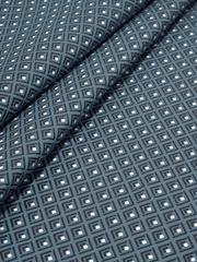 Ткань бязь плательная, рис. "Уголки", ширина 150 см, арт. 802