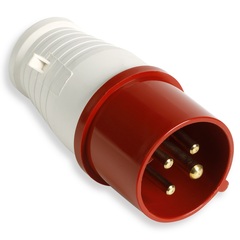 Вилка кабельная перенос. 3Р+Е 16А 380В IP44 (014)